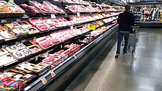 Húsok egy szupermarketben