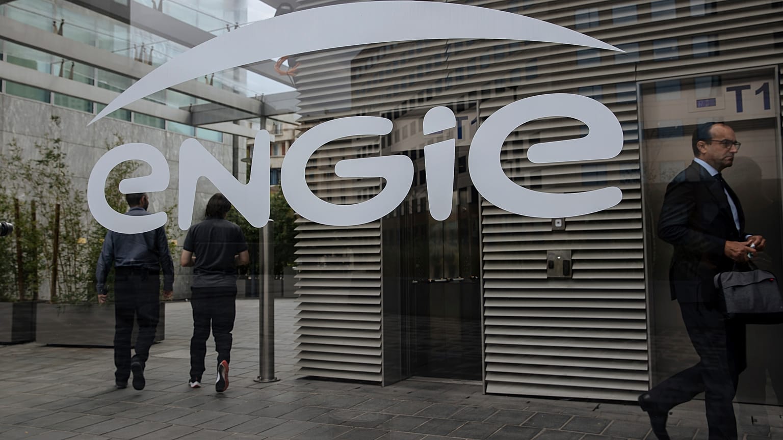A francia Engie energiavállalat logója