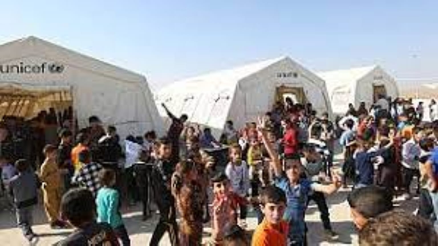 Campi profughi yazidi