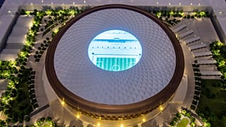 نموذج لملعب لوسيل في قطر