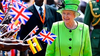 Die Queen in Kampala in Uganda 2007