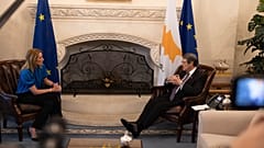 Ρομπέρτα Μέτσολα και Νίκος Αναστασιάδης