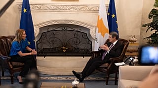 Ρομπέρτα Μέτσολα και Νίκος Αναστασιάδης