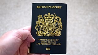 Wording inside the front of British passports mentions Her Majesty the Queen.