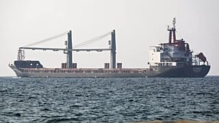 Fulmar S kuru yük gemisi 12 bin ton mısırla Odesa limanından yola çıkıyor