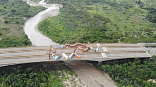 La frontera entre Venezuela y Colombia