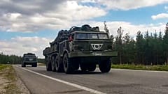 Russische Militärfahrzeuge