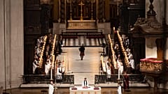 Gedenkgottesdienst für die verstorbeneIn Queen in der St. Paul's Cathedral in London.