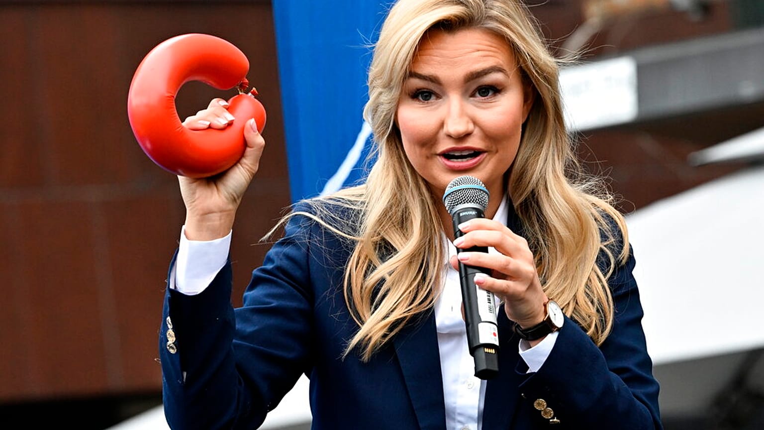 Ebba Busch, a kereszténydemokraták vezetője