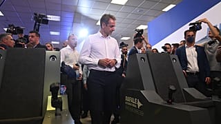 Ο πρωθυπουργός, Κυριάκος Μητσοτάκης, στη ΔΕΘ