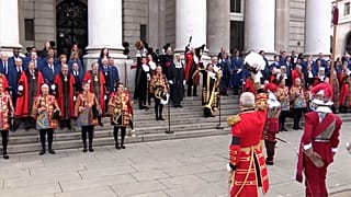 UK King City of London Proclamation