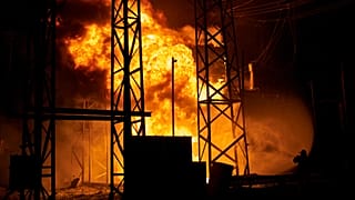 Российские ракеты попали к объекты энергетической инфраструктуры