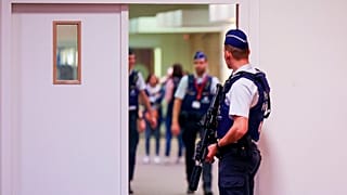 В здании брюссельского суда 