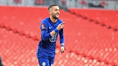 اللاعب المغربي حكيم زياش 