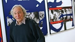 William Klein, le 15 avril 2002 à la Maison européenne de la photographie (Paris, France)