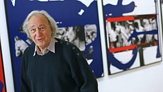 William Klein, le 15 avril 2002 à la Maison européenne de la photographie (Paris, France)