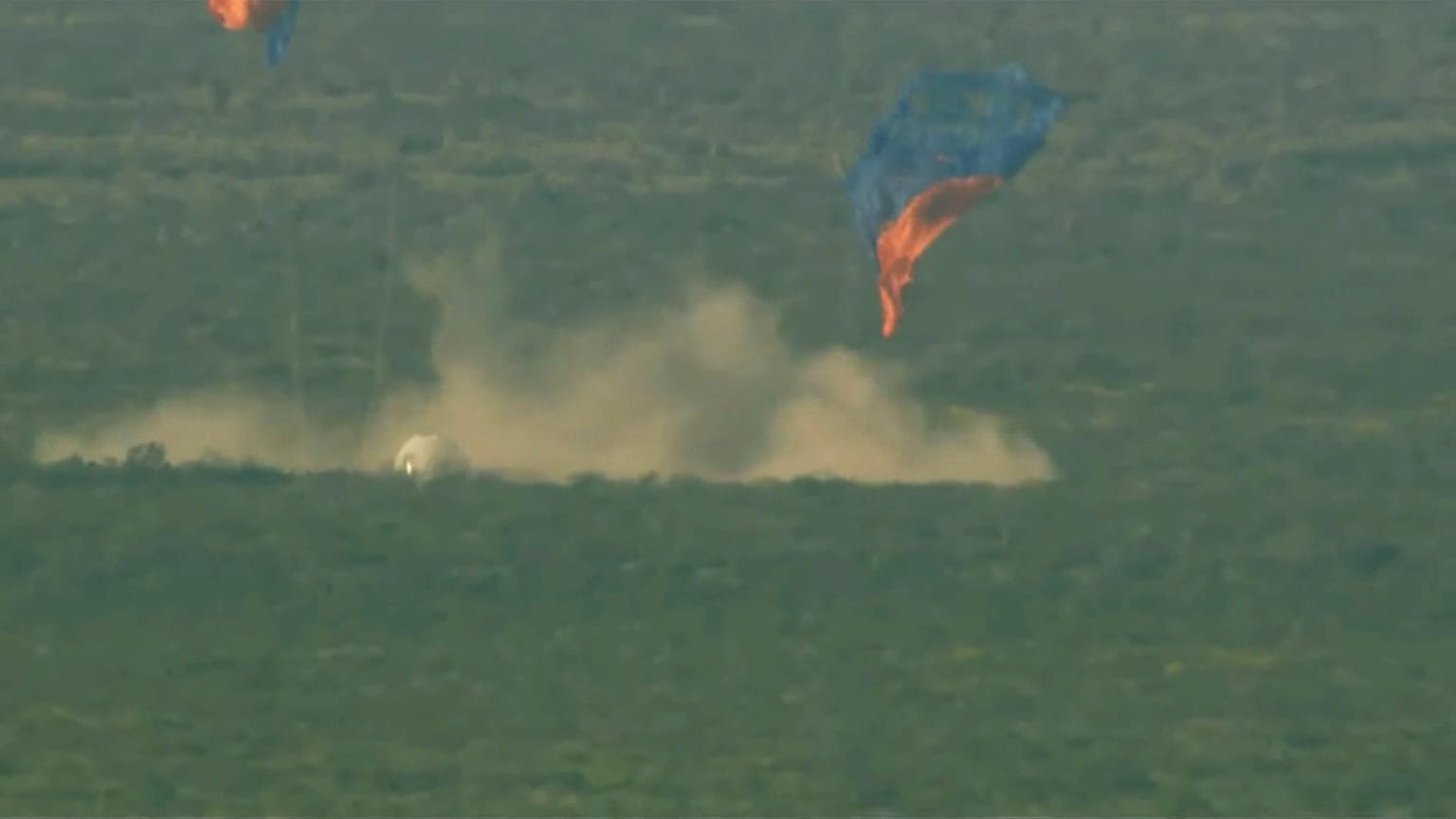 ABD'nin Texas eyaletinden fırlatılan Blue Origin'e ait uzay aracı başarısız oldu