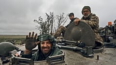 Украинские военные в Херсонской области
