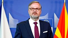 Petr Fiala cseh kormányfő