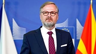 Petr Fiala cseh kormányfő