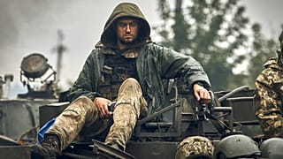 ukrán katona Harkiv környékén