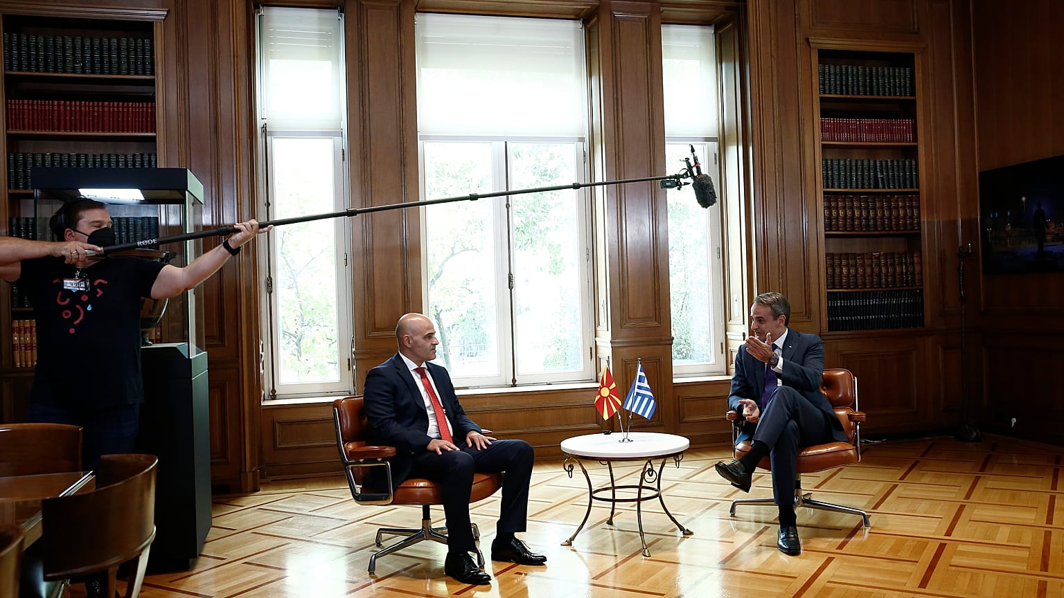 Κυριάκος Μητσοτάκης, Ντιμίταρ Κοβατσέφσκι