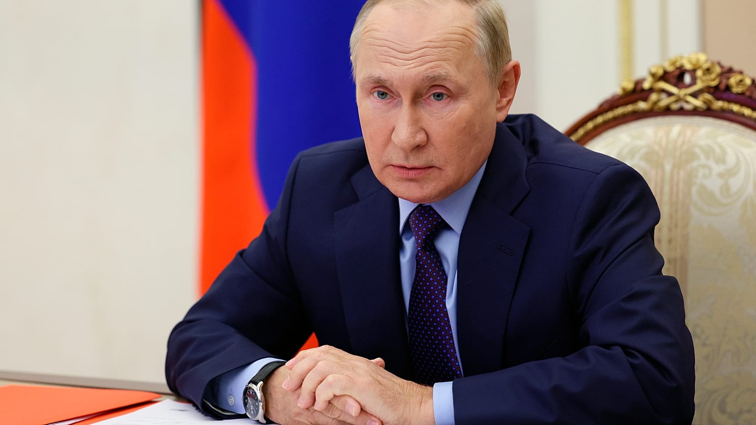 Foto del presidente de Rusia, Vladímir Putin. 