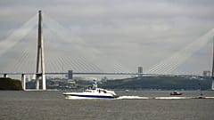 Hafen von Wladiwostok im Fernen Osten Russlands