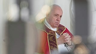 Pope Francis presides over a Mass at the Expo Grounds in Nur-Sultan, Kazakhstan, Wednesday, Sep. 14, 2022.
