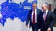 Wladimir Sungorkin mit Wladimir Putin 2018