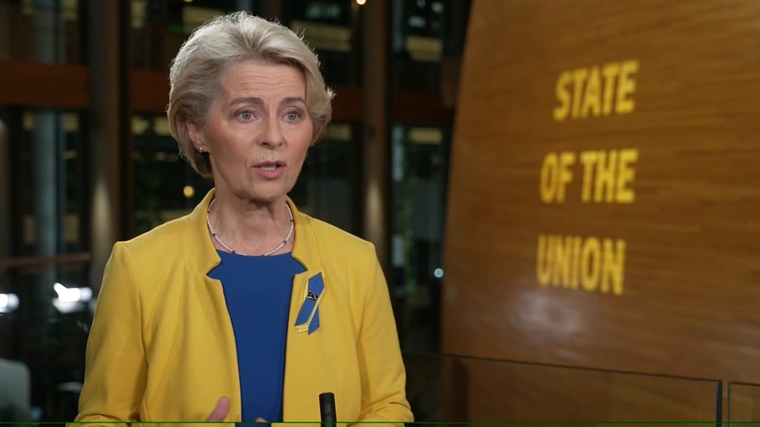 Ursula von der Leyen, presidenta de la Comisión Europea