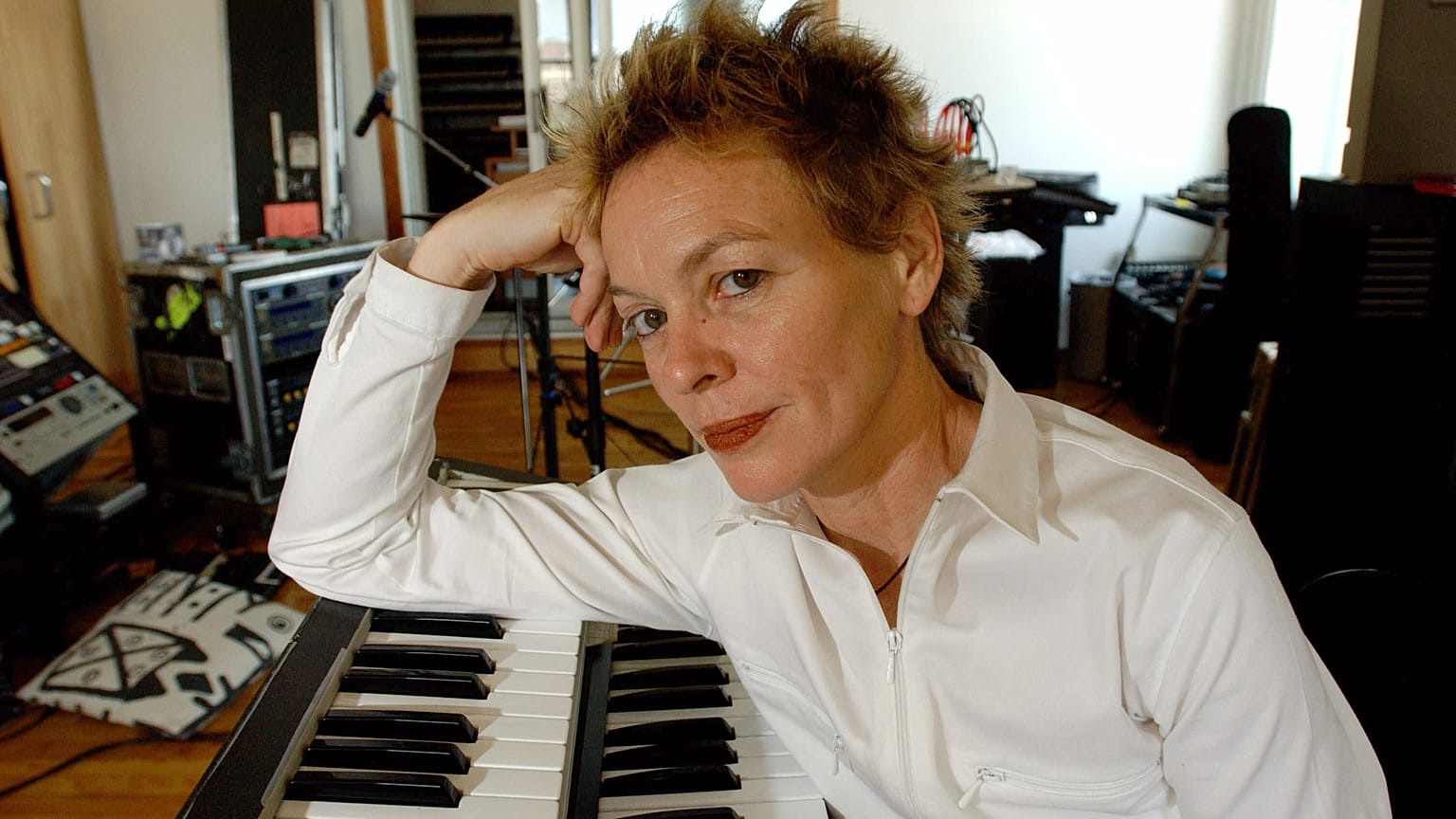 Avant-garde artist and musician Laurie Anderson received a special award at Ars Electronica 2022 