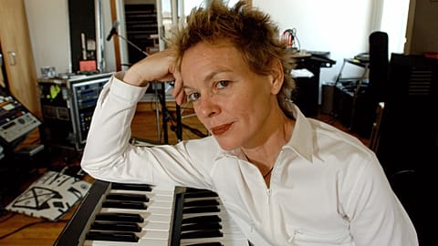 Avant-garde artist and musician Laurie Anderson received a special award at Ars Electronica 2022 