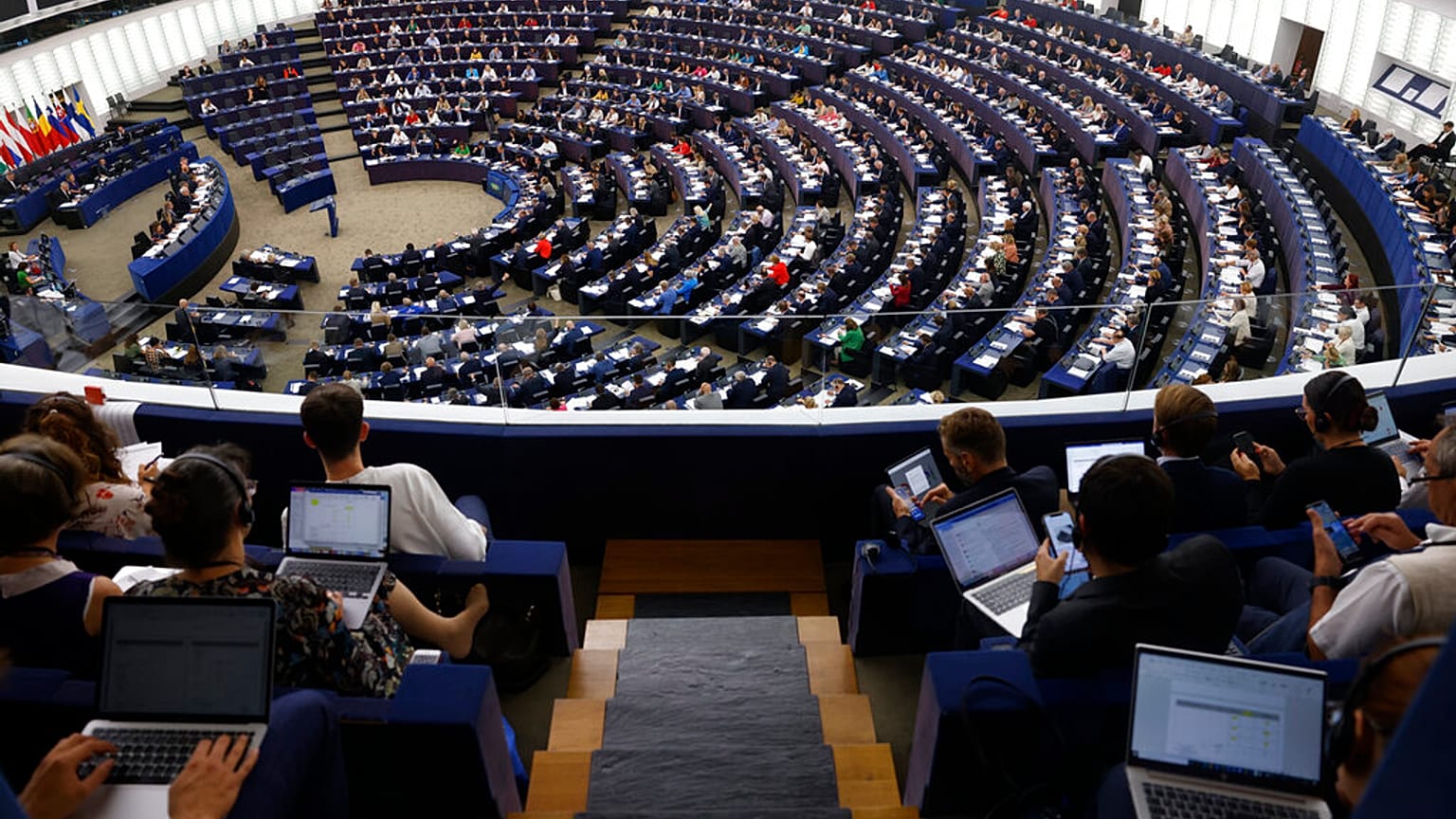 Европарламент в Страсбурге