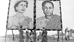 Портрет королева в Гане в 1961 году
