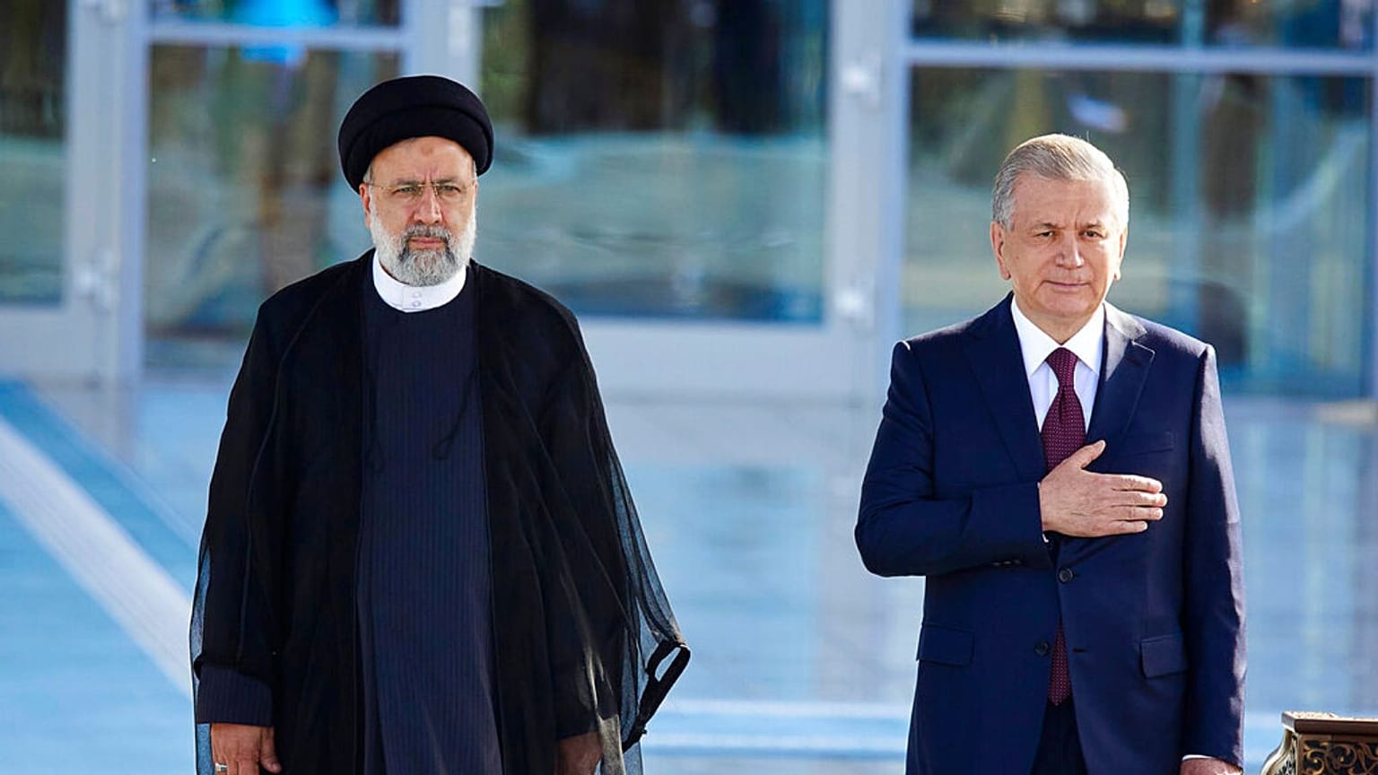 روسای جمهوری ایران و ازبکستان در سمرقند