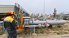 Almanya'da doğal gaz depoları