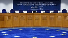 Intérieur de la Cour européenne des Droits de l'Homme, Strasbourg (France), le 7/2/2019