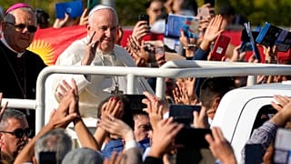 Papa Francesco all'arrivo a Nur-Sultan, Kazakistan. (14.9.2022)