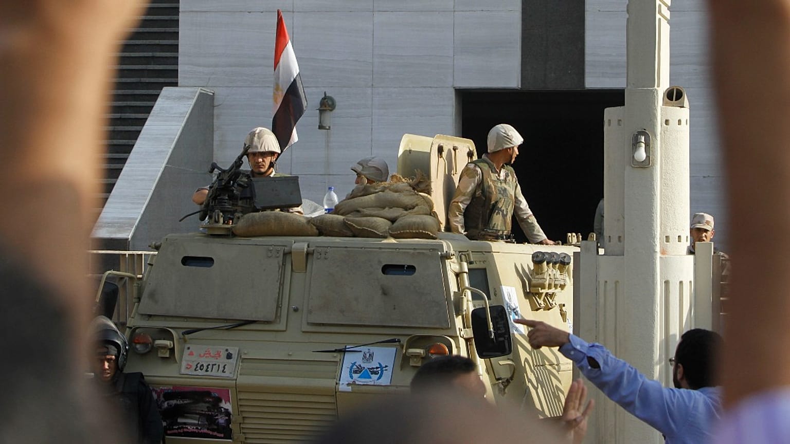 دبابة تابعة للجيش المصري