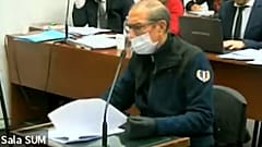 Mario Sandoval durante su declaración en el juicio