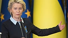 Ursula von der Leyen previously visited Ukrainian President Volodymyr Zelenskyy in April.