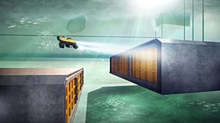 The world's longest immersed tunnel will consist of a four lane motorway and two rail tracks.