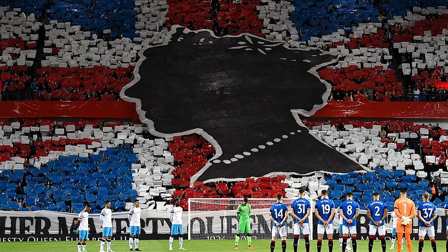 Minuto de silêncio no Ibrox Stadium