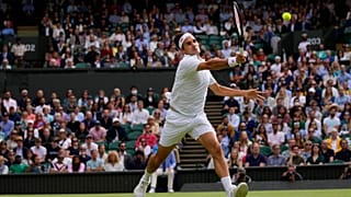 Roger Federer Wimbledonban