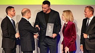 Vladimir Klitschko recebe prémio de homenagem ao povo ucraniano