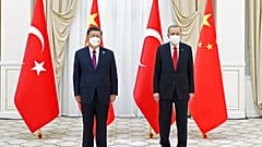 Cumhurbaşkanı Erdoğan, Şanghay İşbirliği Örgütü (ŞİÖ) Zirvesi'nde Çin Devlet Başkanı Şi Cinping ile bir araya geldi
