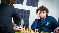 Hans Niemann, accused of cheating