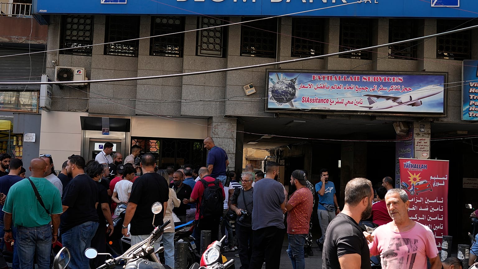 Banküberfall im Libanon