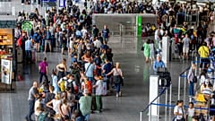 People's suitcases have been caught up in the chaos at Europe's airports this summer.